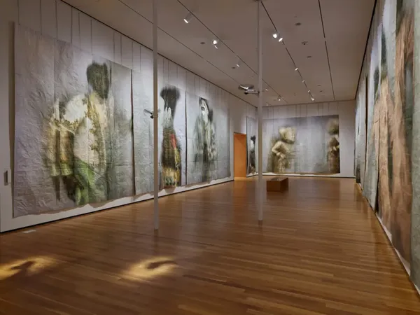 Ann Hamilton, Hamilton opens solo show at Cleveland Art Museum