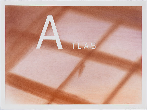 Ed Ruscha, Atlas, 1983