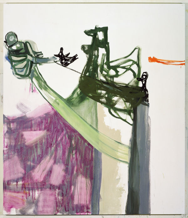 Amy Sillman, A Bird in the Hand, 2006