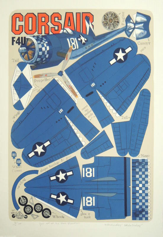 Malcolm Morley, Corsair F4U, 2001