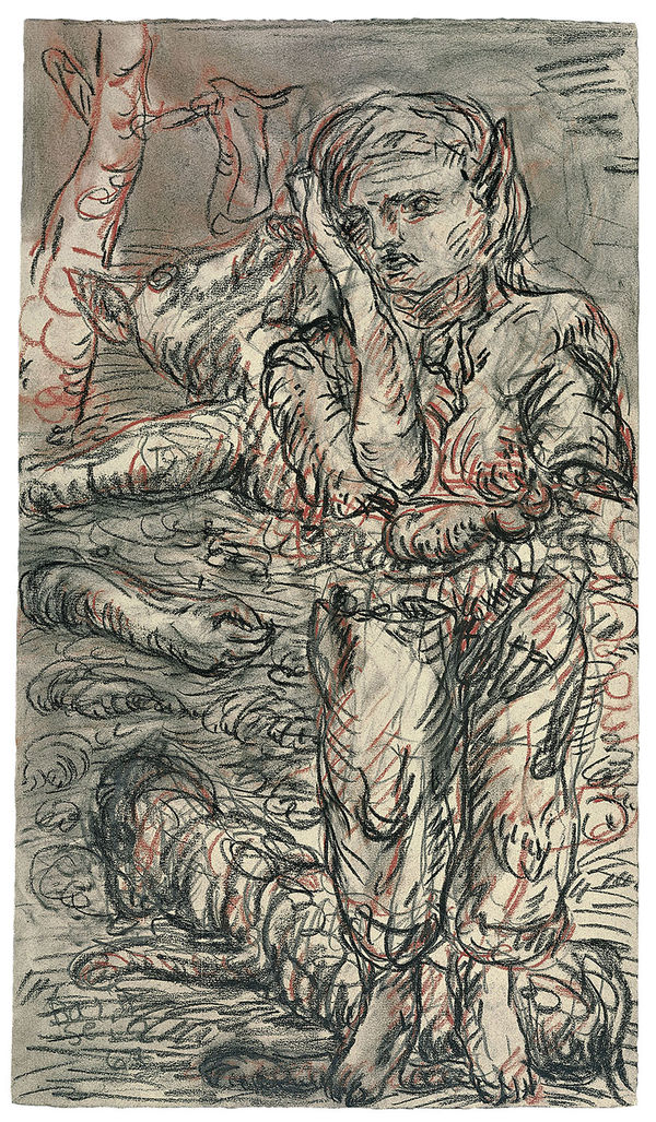 Georg Baselitz, Kullervos Füsse, 1967