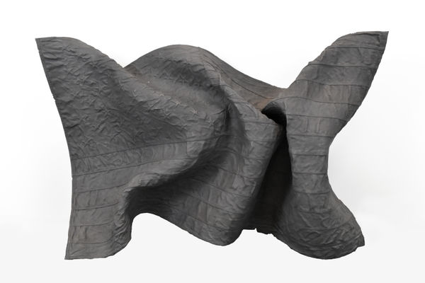 Robert Longo, Black Flag 3 (Give Us Back Our Suffering, Florence Nightingale), 1990