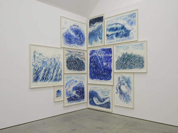 Raymond Pettibon, No Title (Wave Group), 2004