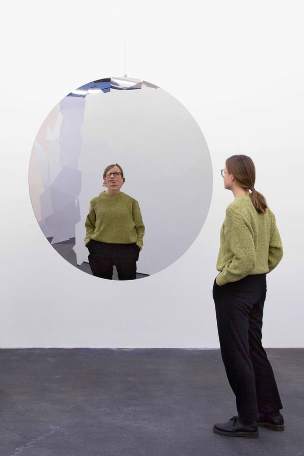 Jeppe Hein, Rotating Mirror X, 2018