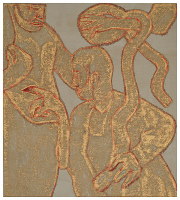 Francesco Clemente, Self-Portrait as St. Thomas, Revisited, 2023