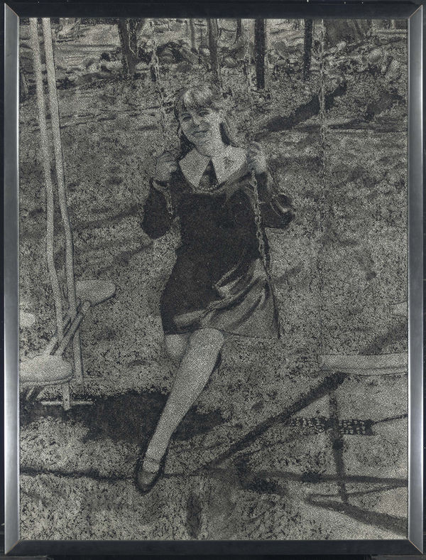 Richard Artschwager, Woman on Swing (Portrait of Ruth Dworken), 1969