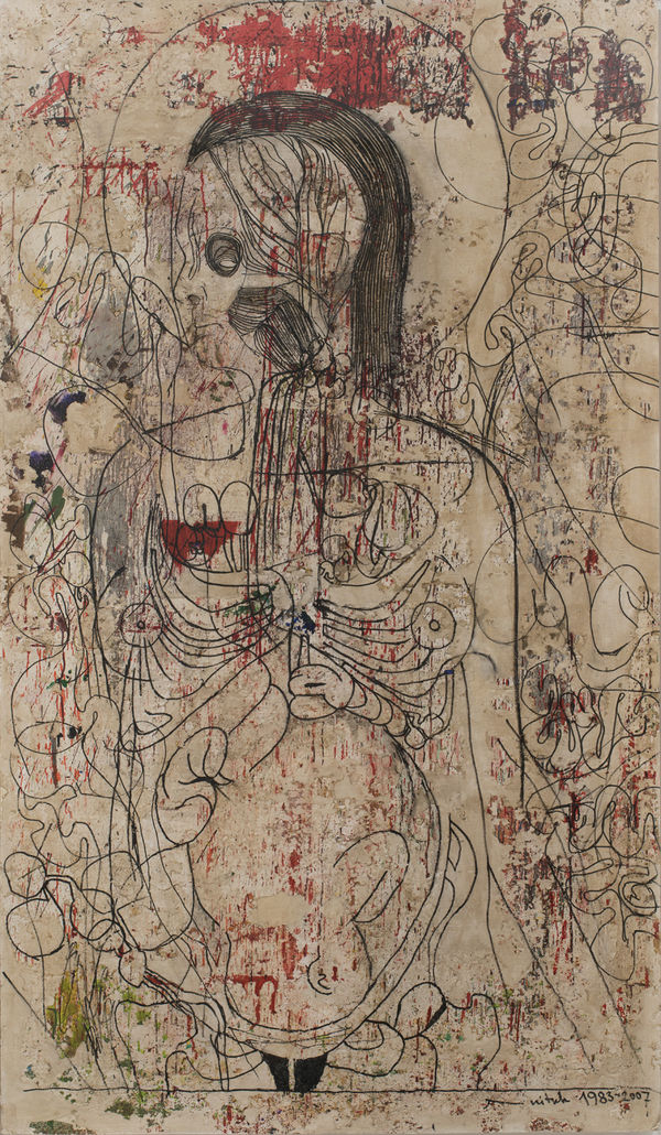 Hermann Nitsch, Design for "Grablegung (Burial)", 1983-2007