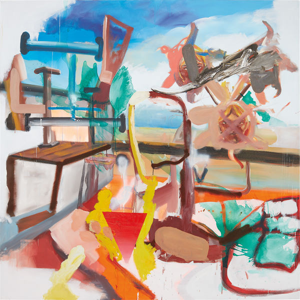 Albert Oehlen, Omegasachen-35, 2002