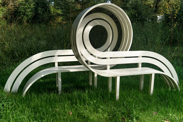 Jeppe Hein, Modified Social Bench #28, 2011