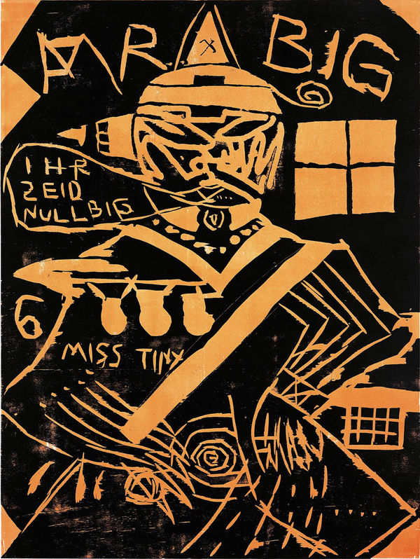 Jonathan Meese, MR. HIMBEERBIGGI, 2008