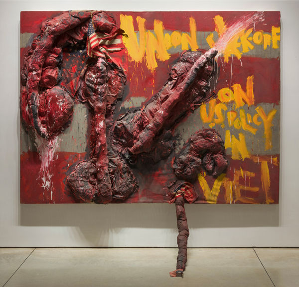 Judith Bernstein, Union Jack-Off, 1967