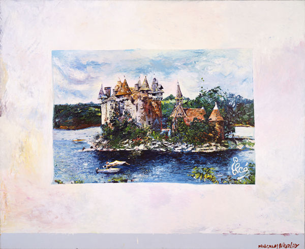 Malcolm Morley, Chateau Roman II, 1976