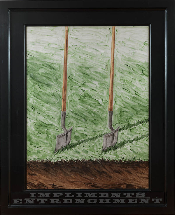 Neil Jenney, Impliments Entrenchment, 1969–70