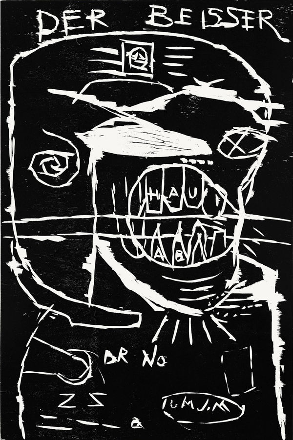 Jonathan Meese, MR. SCHEISSBEISS (NO DEPUTY, please), 2008