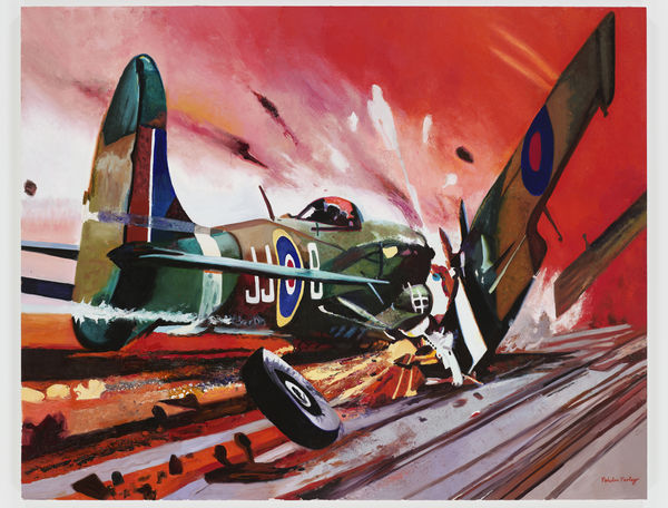 Malcolm Morley, Crash Landing, 2010