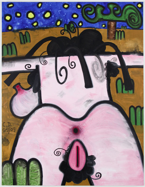 Carroll Dunham, (Hers) Night and Day #2, 2009