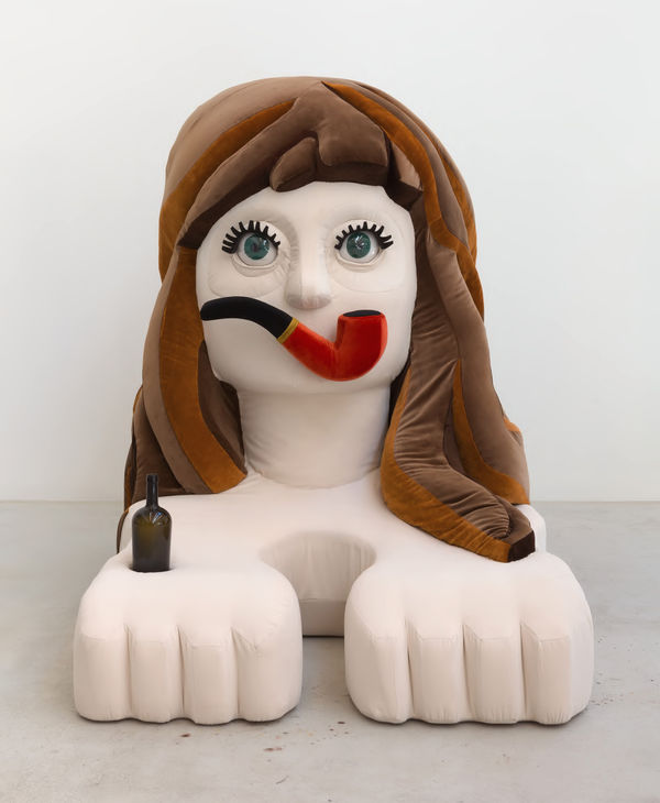 Kati Heck, Hecksphinx (Ein Selbst in der Warteschlange), 2020