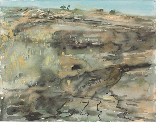 Anselm Kiefer, Et la terre tremble encore (And the Earth Still Trembles), 1981