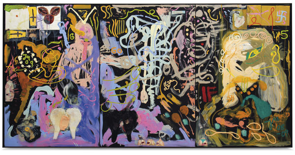 Jonathan Meese, Mein "Babyface" Ist Kein Mensch (My "Babyface" is No Human), 2008-09