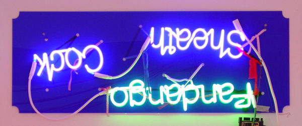 Jason Rhoades, Fandango; Cock Sheath, 2003