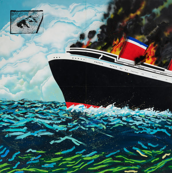 David Wojnarowicz, Dad's Ship, 1984