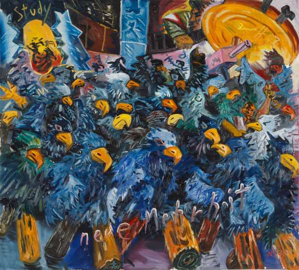 Jörg Immendorff, Neue Mehrheit, 1983