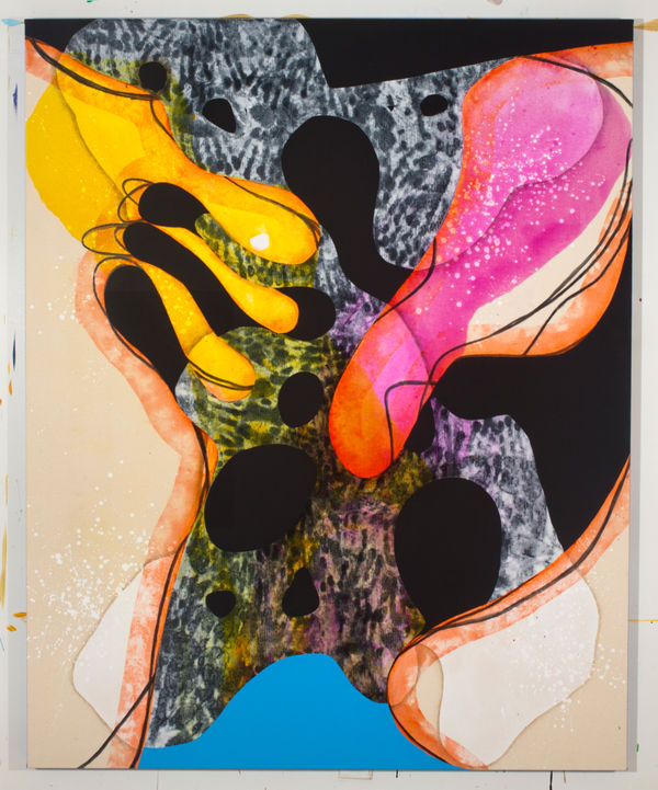 Carrie Moyer, The Tiger's Wife, 2011