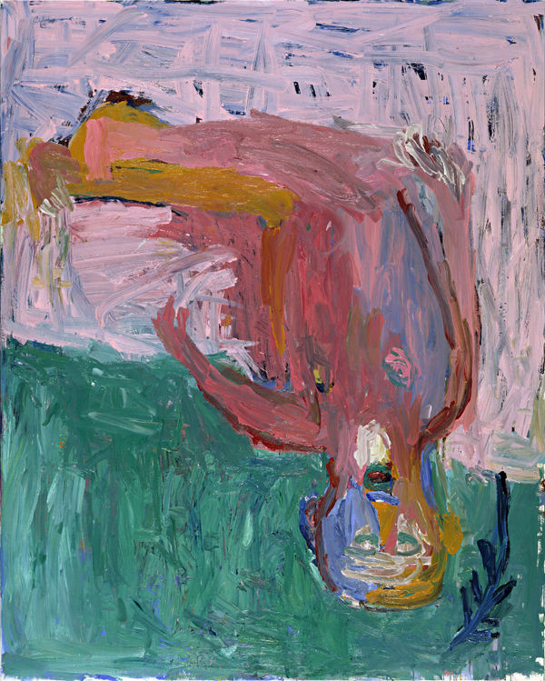 Georg Baselitz, die Hamburger Beweinung, 1984