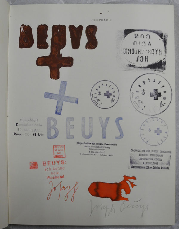 Joseph Beuys, Conversation (Gespräch), 1974