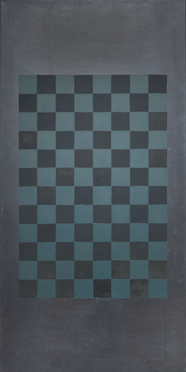 Sherrie Levine, Double Lead Check: 3, 1989