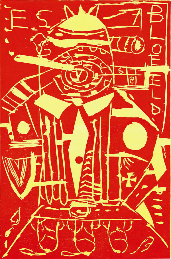 Jonathan Meese, MR. SENFPENISSLBLOFELDI, 2008