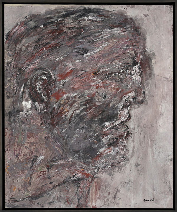 Leon Golub, Head (III), 1963