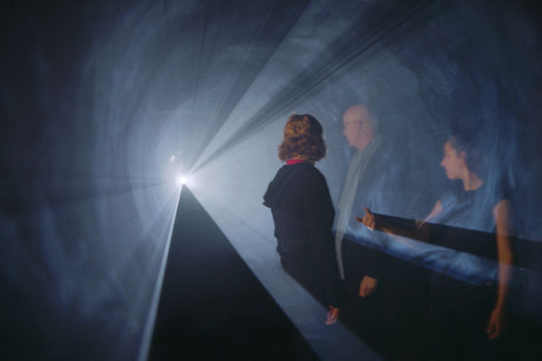 Anthony McCall, Line Describing a Cone, 1973