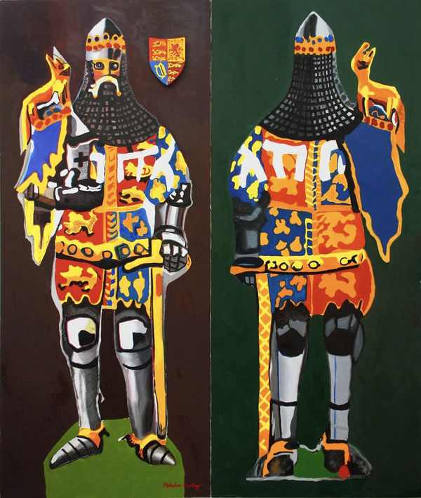Malcolm Morley, Knight 1, 2016