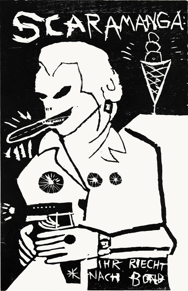 Jonathan Meese, MR. VIOLETTITTE, 2008