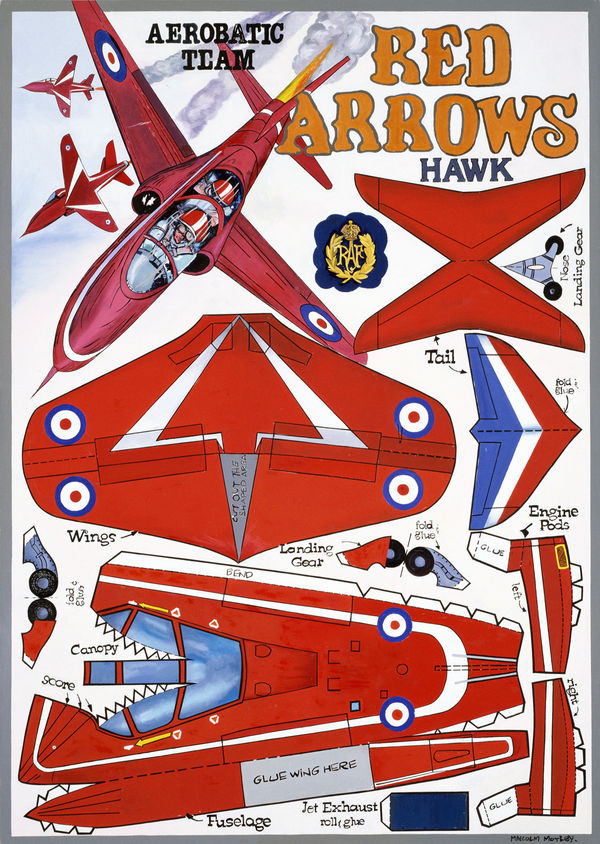 Malcolm Morley, Red Arrows, 2000