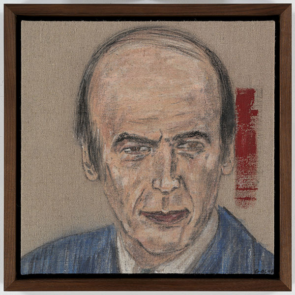 Leon Golub, Giscard D'Estaing (1976), 1976