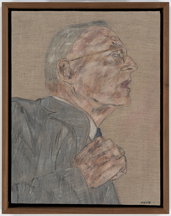 Leon Golub, John Foster Dulles V (1953), 1976
