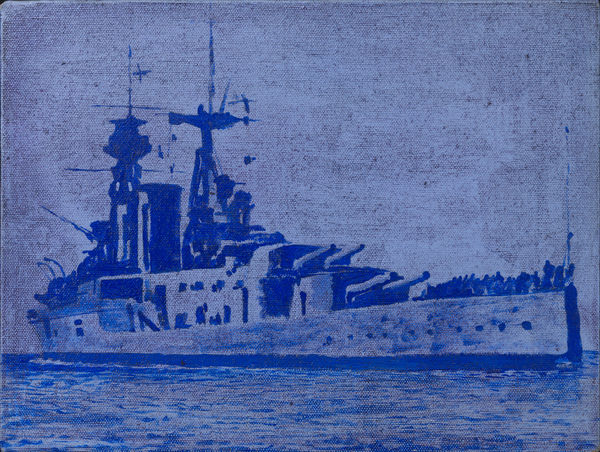 Malcolm Morley, HMS Hood, 1964