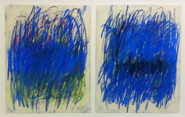 Joan Mitchell, Untitled, Diptych, date unknown