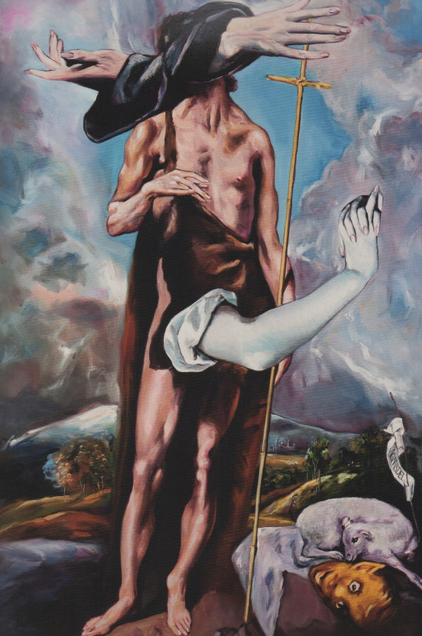 Jorge Galindo, El Greco Revisitado en Borox, San Juan, 2007