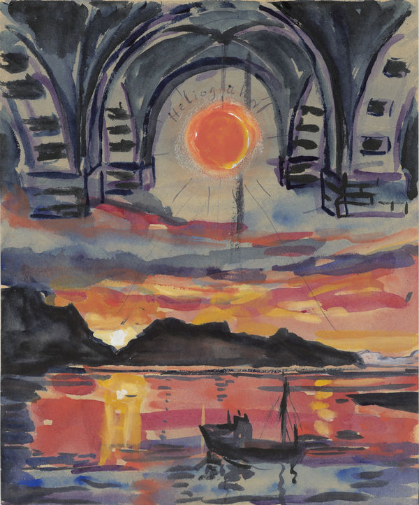 Anselm Kiefer, Heliogabal (Heliogabalus), 1974/75