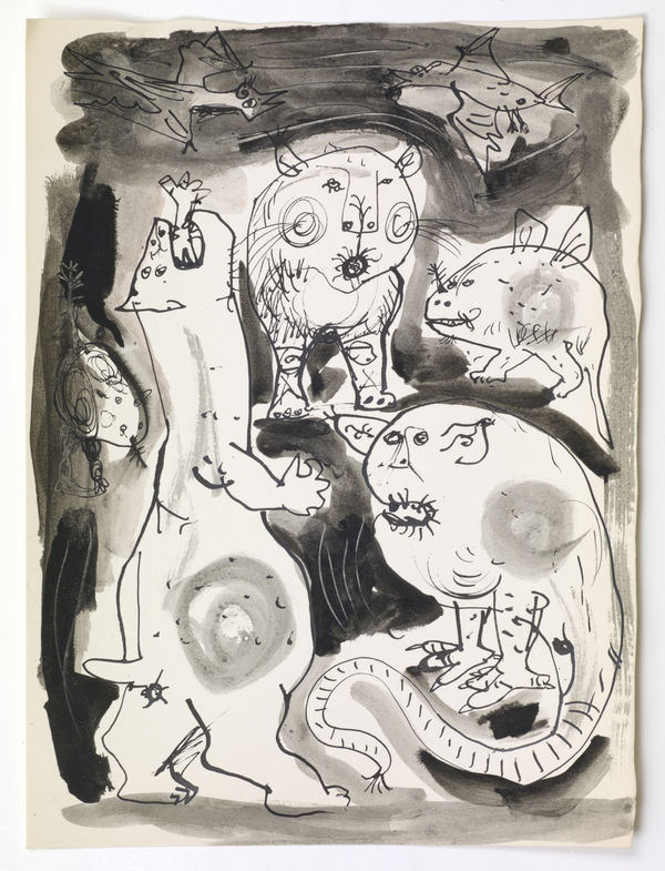 Jeff Keen, Monsters, 1950