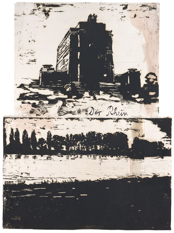 Anselm Kiefer, Der Rhein (The Rhine), 1982