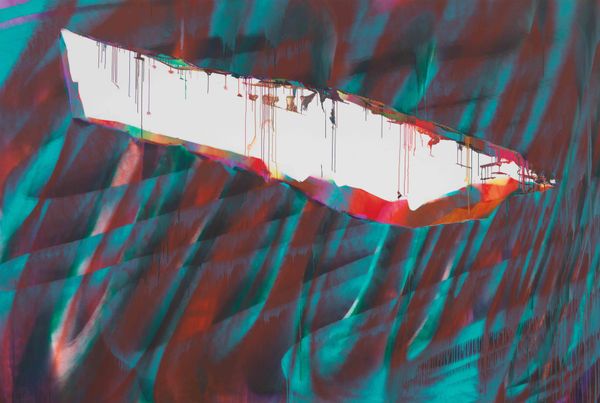 Katharina Grosse, o.T., 2016