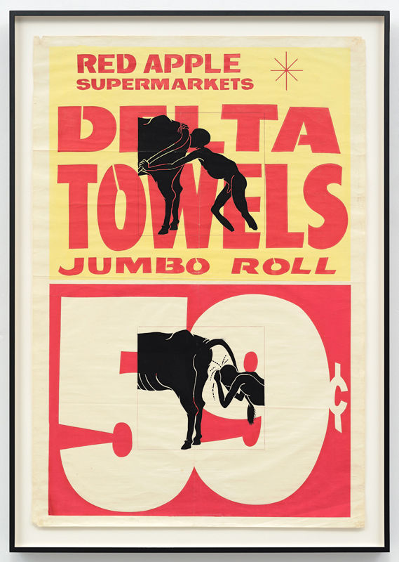 David Wojnarowicz, Delta Towels, 1983