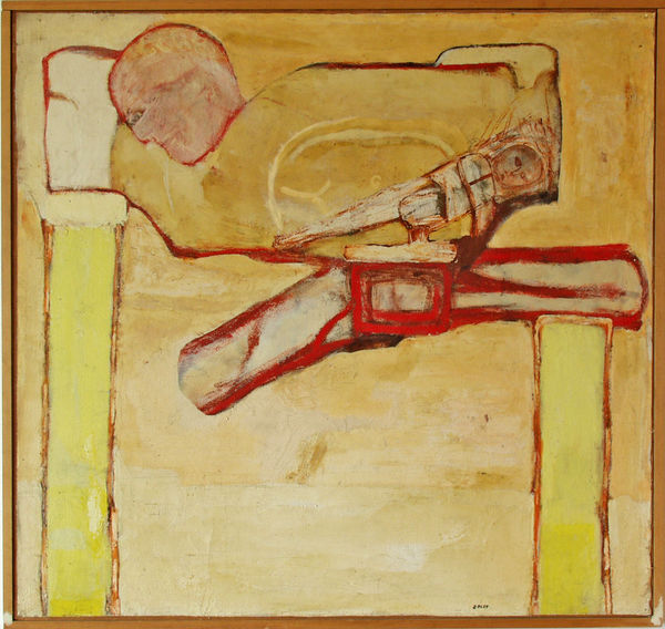 Leon Golub, Birth V, 1957