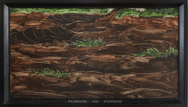 Neil Jenney, Furrow on Furrow, 1970