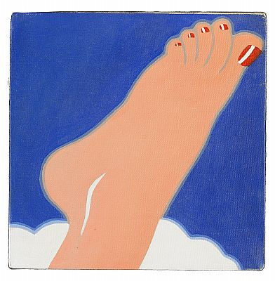 Tom Wesselmann, Study for Documenta Foot Print, 1968