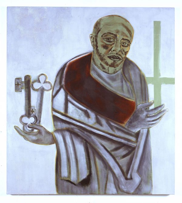 Francesco Clemente, Self-Portrait as St. Peter, 2011